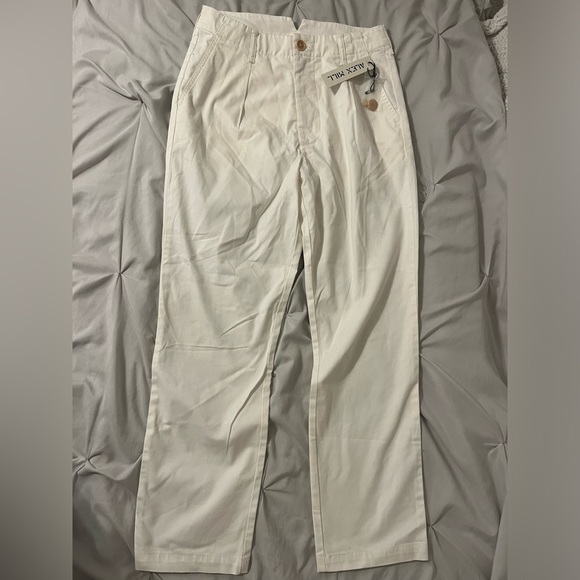 NWT ALEX MILL BOY PANTS IN GARMENT DYED COTTON TWILL - Picture 3 of 6